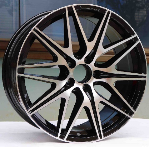 Zephyr S156 Black Machined Face alloy wheel