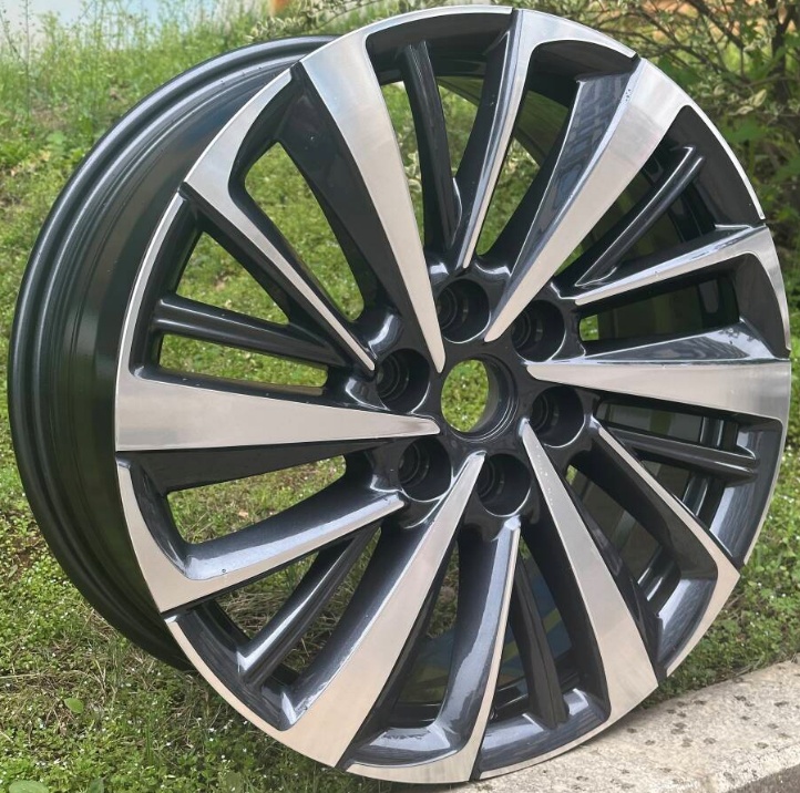 Zephyr S549 Gunmetal Machined Face alloy wheel