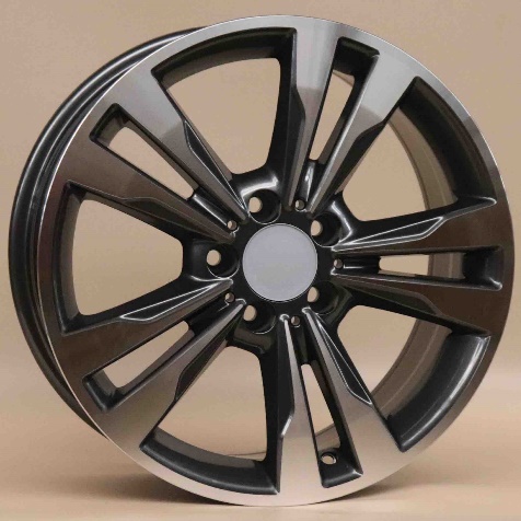 Zephyr S881 Gunmetal Machined Face alloy wheel