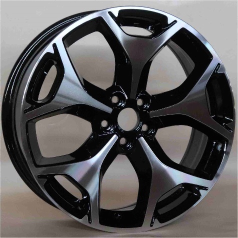 Zephyr S913 Black Machined Face alloy wheel